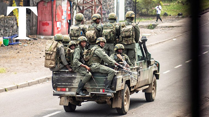 LIVE: Congo conflict - Foreign mercenaries surrender to UN forces