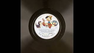 Pinocchio - Hi Diddle Dee Dee 1940 (Walter Catlett &amp; Dickie Jones Vocals) (HMV BD 822)
