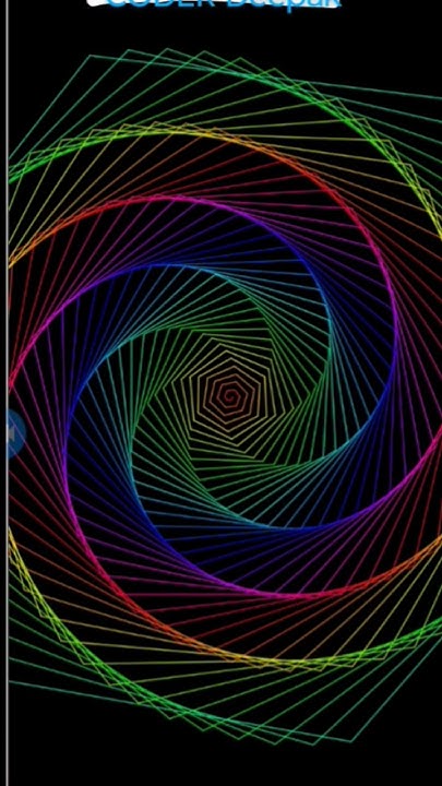 Mesmerizing Turtle Graphics Pattern | Relaxing Art with Python Code | # ...