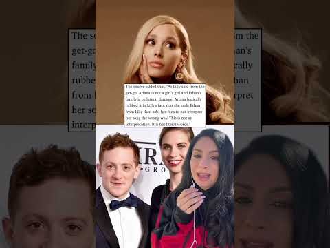 Ethan Slaters Wife Lilly Jay Reacts To Ariana Grande Song Arianagrande Ethanslater Theboyismine