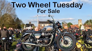 A Magnificent Two Wheel Tuesday 0n A Triumph Bonneville T100