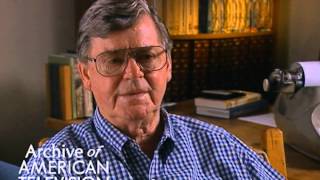 Earl Hamner discusses developing an episode of "The Waltons" - EMMYTVLEGENDS.ORG