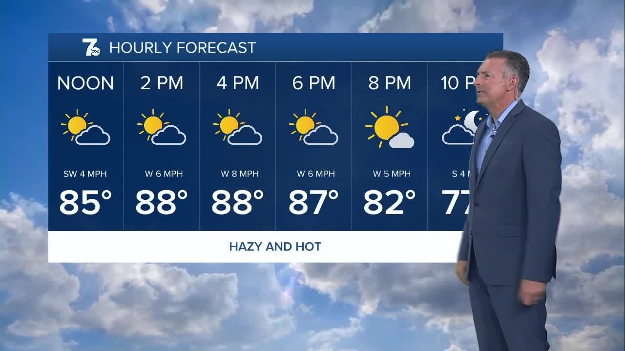7 Weather Noon Update, Monday, July 29 - YouTube