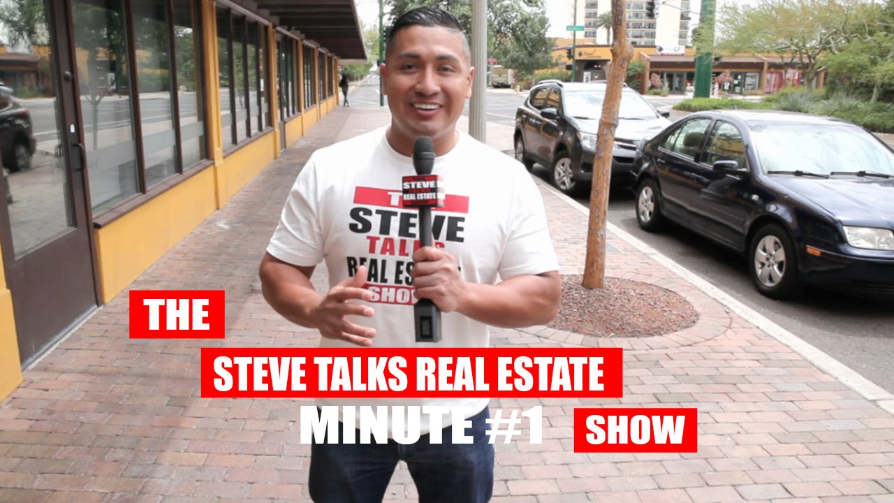 Steve Talks Real Estate Show MINUTE #1: SELLERS...PICTURES MATTER!