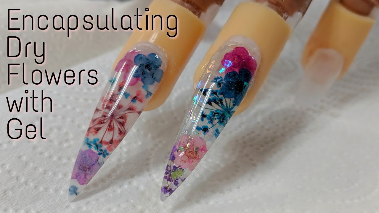 Encapsulating Dry Flowers with Gel YouTube