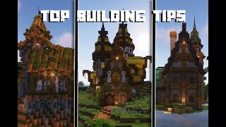 TOP 7 TIPS for BUILDING in MINECRAFT!