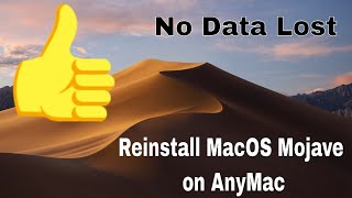 How to Reinstall MacOS Mojave in 3 Steps: Mac, iMac, MacBook Pro/Air, Mac Mini