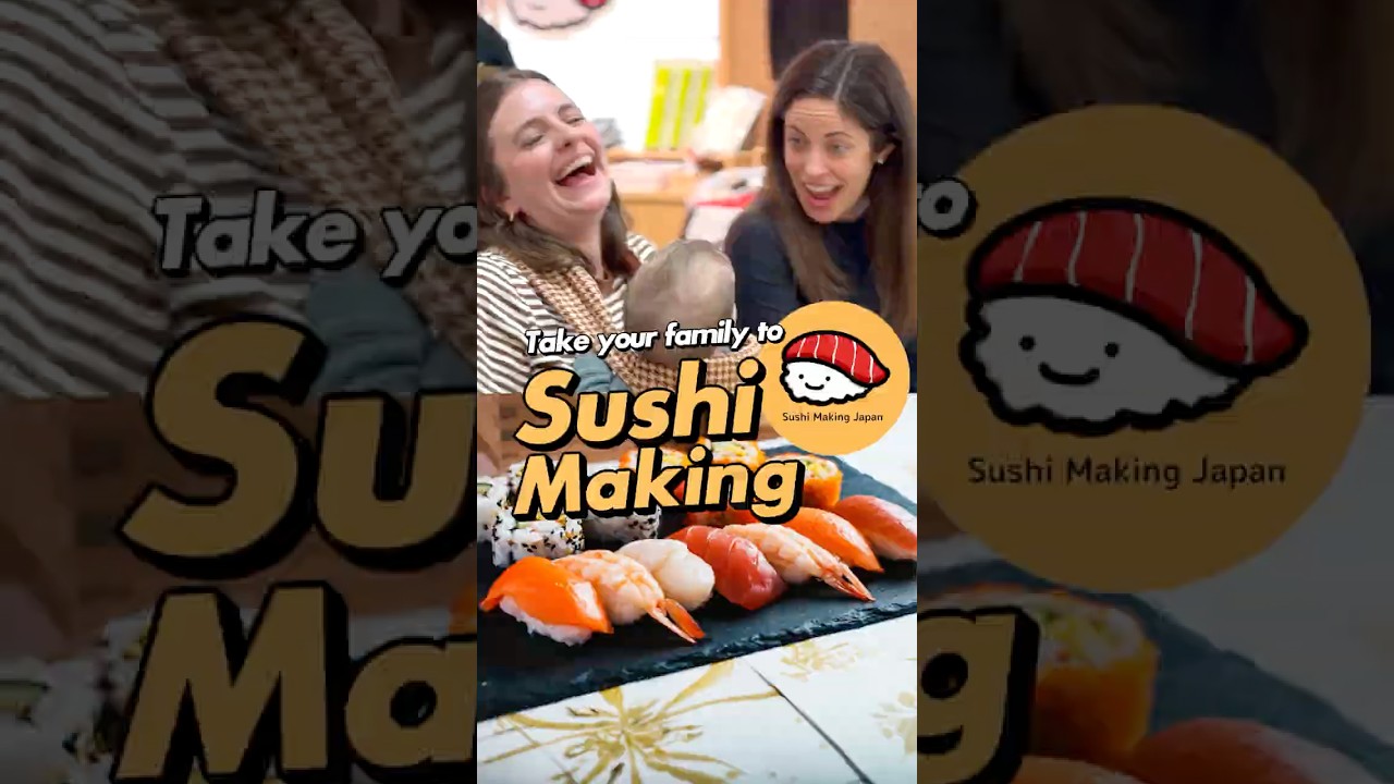 Sushi Making Japan | Cooking Class in Japan