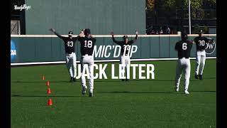 Jack Leiter Mic'd Up- Vanderbilt Baseball