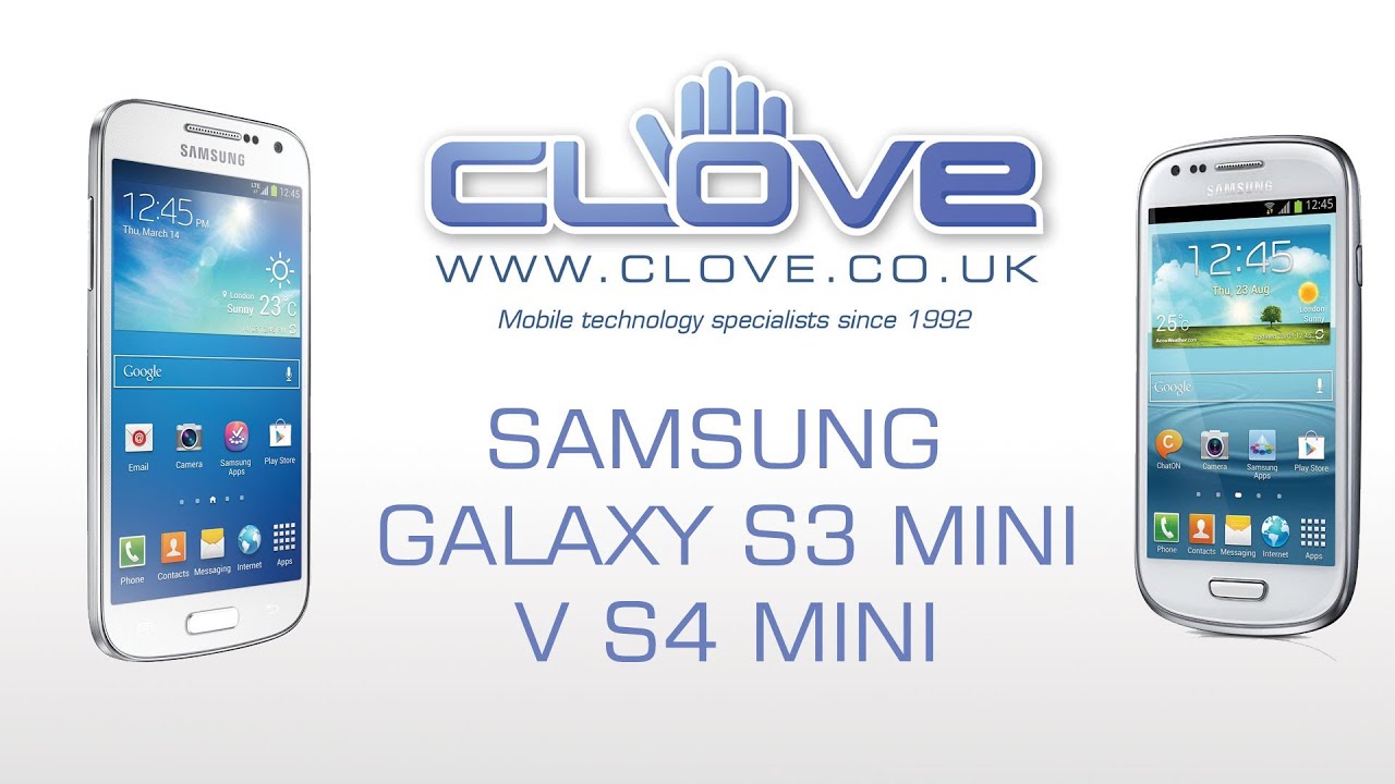 Unterschied Zwischen S3 Mini Und S4 Mini Samsung Galaxy S3 Mini v Galaxy S4 Mini (Comparison) - YouTube