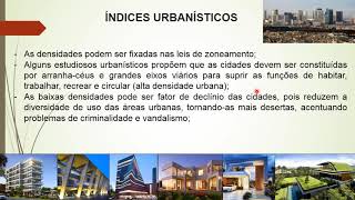 Índices urbanísticos   parte 1