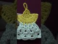 Angelitos a Crochet para colgar en el arbolito de Navidad 🎄 #tejer #ganchillo #tejido #moda