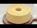 Basic Chiffon Cake | Vanilla Chiffon  Cake  | 原味戚风蛋糕 | 雪芳蛋糕