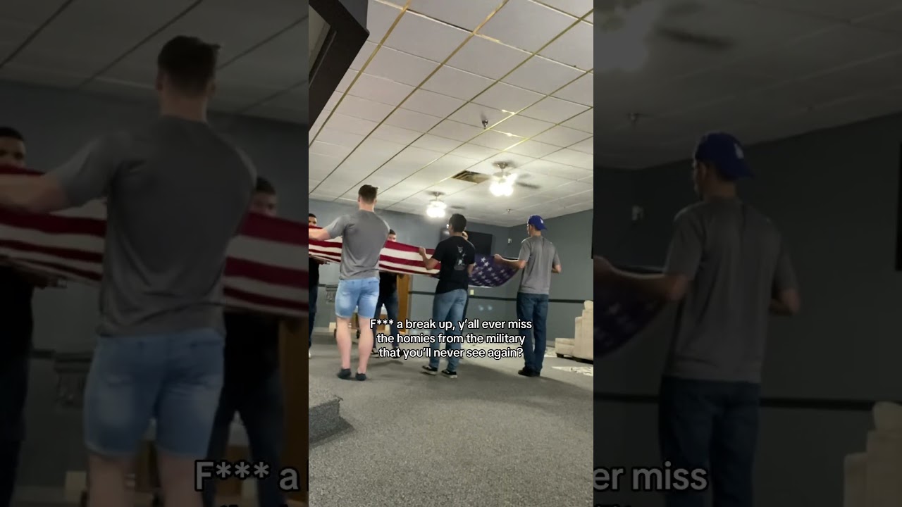 Nothing Hits Like Missing the Military Brotherhood. 