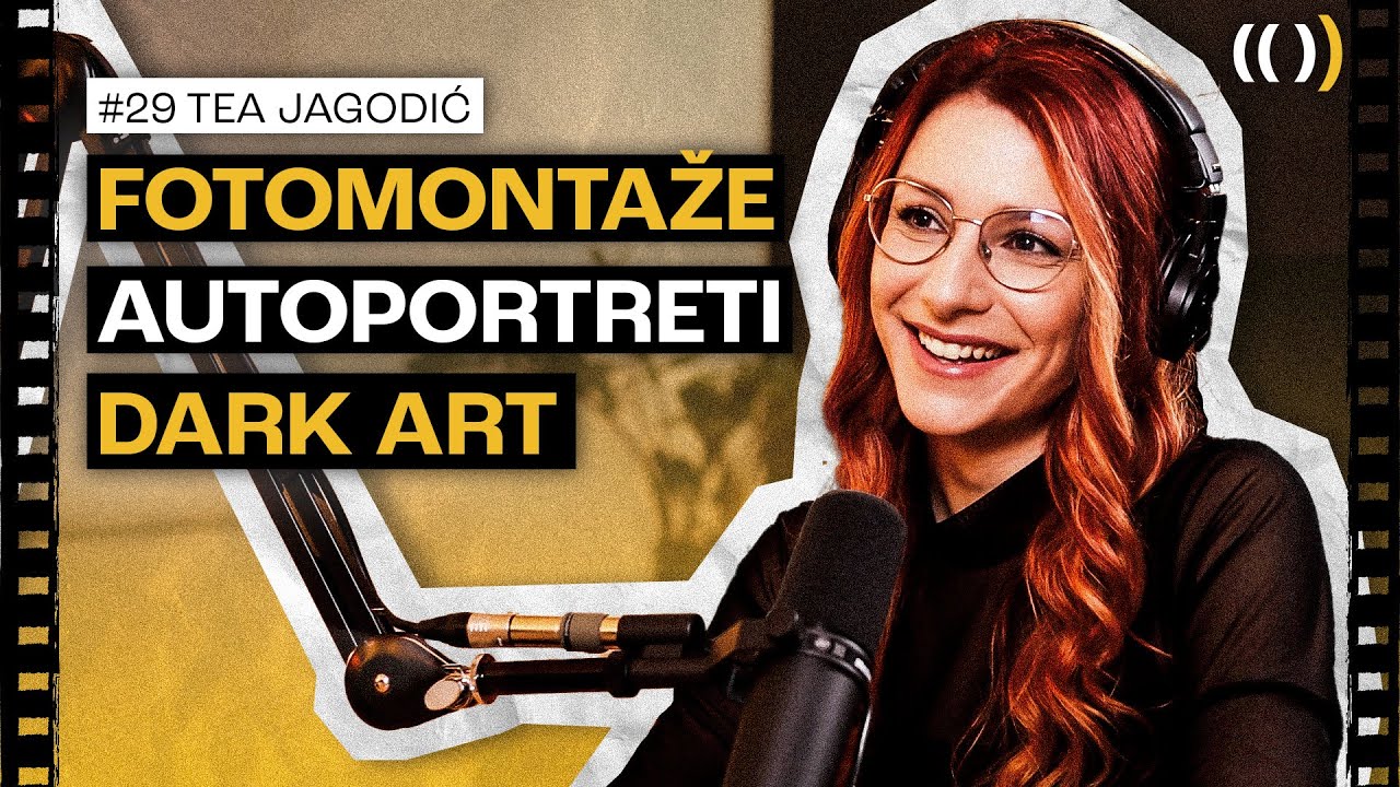 #29 Ljudi se plaše mojih foto montaža! | Tea Jagodić | Halogenid Podcast