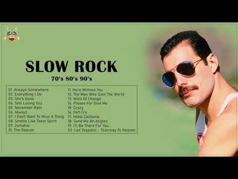 Slow rock love song nonstop - Scorpions, Bon Jovi, Led Zeppelin, Aerosmith, U2, Eagles