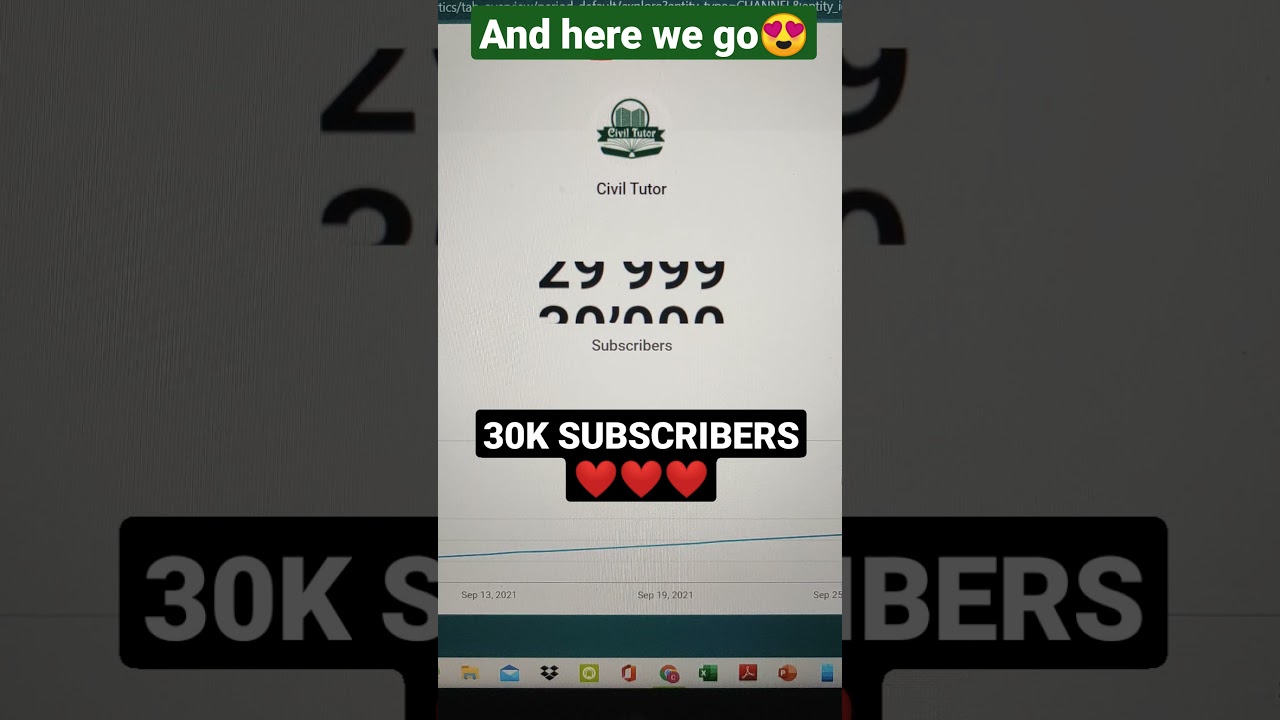 Completed 30K subscribers ❤️🥳 | Civil tutor 