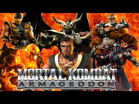 MORTAL KOMBAT ARMAGEDDON |Konquest Mode| (PS2) Walkthrough/LongPlay 4K 60FPS 2020