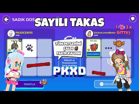 SOLARA İLE SAYILI PET TAKASI! Battım.. 😭 // #pkxdceros #keşfetbeniöneçıkar #pkxd