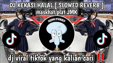 DJ DIA GADIS BERKERUDUNG MERAH‼️ | DJ KEKASIH HALAL [ wali ] SLOW PLAT JMK | by maskhat