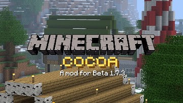 Minecraft Cocoa showcase! (Beta 1.7.3 mod)