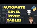 Automate Excel Pivot Tables Across Workbooks - Learn Python Pandas