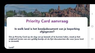 Priority en Easy Access, hoe vraag je deze aan