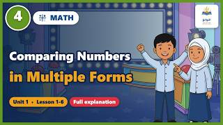 Comparing Numbers in Multiple Forms Explained | Math - Primary 4 - 1st Term