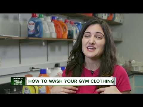 How to wash your gym clothes