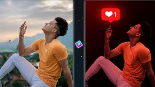 Picsart like lighting photo editing | Creative photo editing in picsart | Picsart photo editing