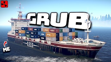 How a solo CONSISTENTLY grubs CARGO ship - Rust Console (Loot Shark ep. 2)