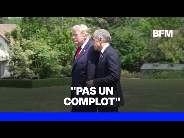 Le Premier ministre canadien envoie une pique ironique à Donald Trump après une panne de prompteur