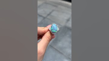 💎Opal & Diamonds Ring | Ring Collection | Ring Design #shorts #opalring #ring #jewelry