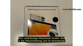 Produktbewertung MOFALA Connect Continuity Kamerahalterung, Aluminium iPhone Webcam Halterung, Mac L