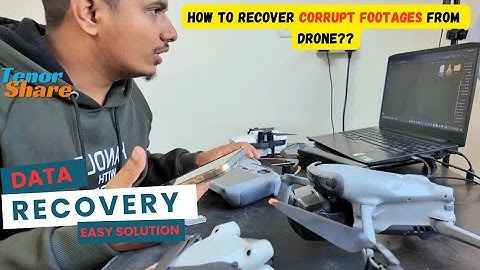 How to recover deleted & corrupt videos from DJI DRONE | Free & easy recovery from SDcard & Pendrive