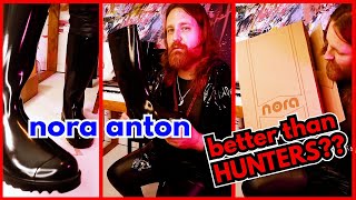 The Best Wellies Ever? Black Nora Anton Unbox And Review