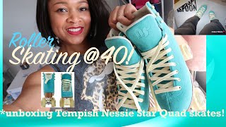 Quad Roller Skates UNBOXING! Tempish Nessie Star ⭐️