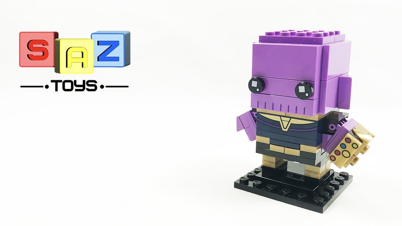 Lego BrickHeadz 41605 Thanos -  Stop Motion