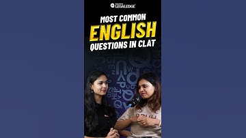 Must-Know CLAT English Questions! 📝
