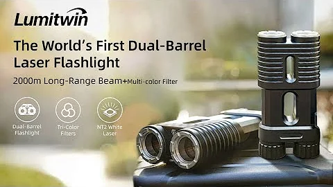 You Won’t Believe How The World’s First All-In-One Dual-Barrel Laser Flashlight Works!