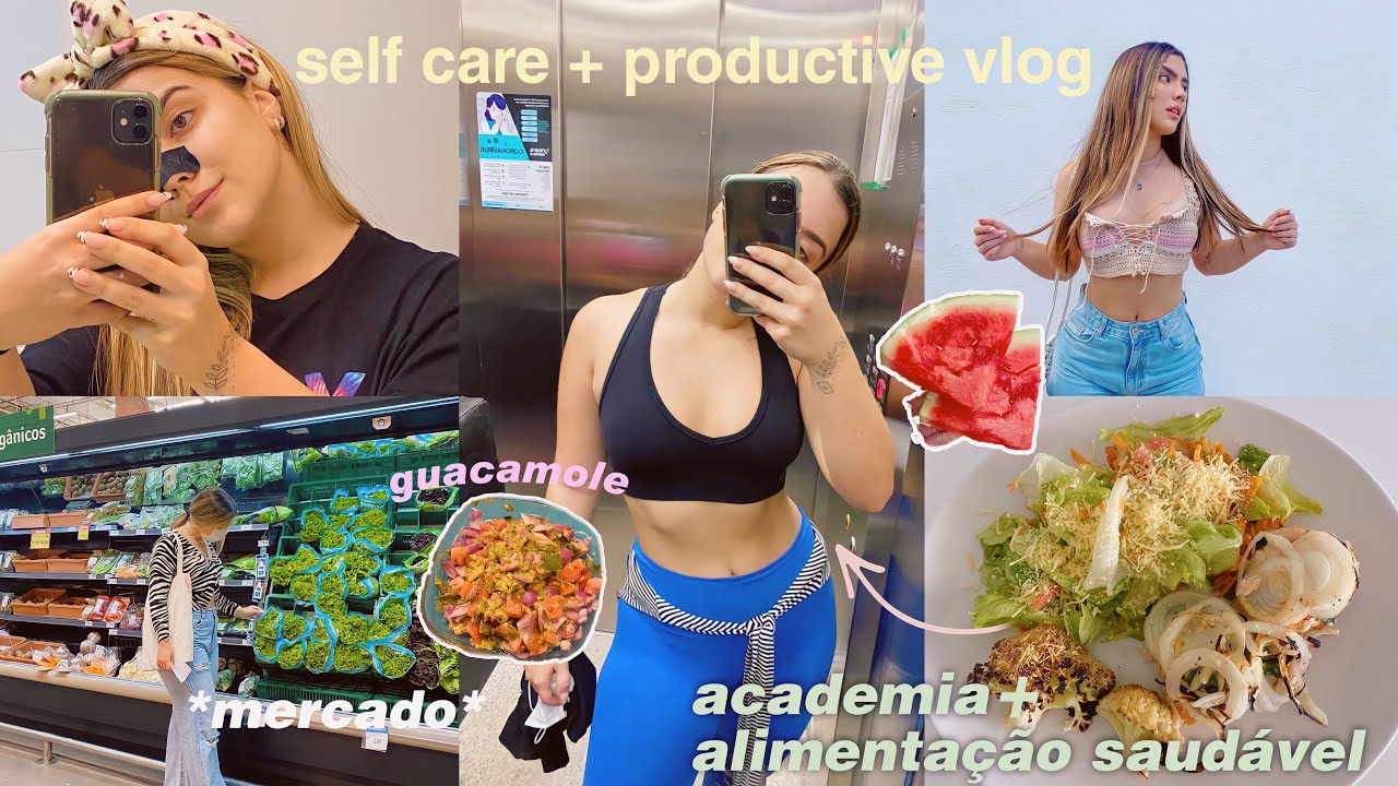 UM DIA PRODUTIVO COMIGO| skin care + vlog do meu dia ~produtivo ~ & mercado