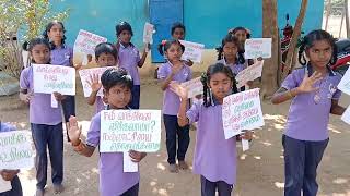 CSI.P.S.AYYANERI.RKPet block Thiruvallur Dt. Voting Awareness.