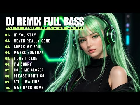 Top DJ Remix Full Bass Style Alan Walker 🎧 Best Emotional EDM Mix Songs Playlist #remix #edm #song