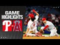 Phillies vs angels game highlights 43024  mlb highlights