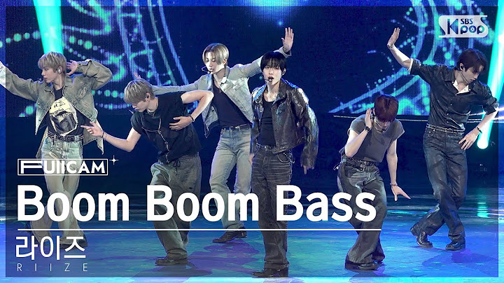 [안방1열 풀캠4K] 라이즈 'Boom Boom Bass' (RIIZE FullCam)│@SBS Inkigayo 240630