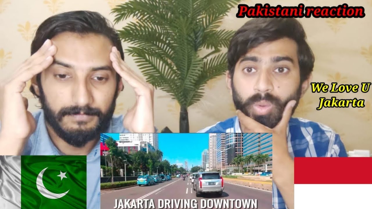 Pakistani Reacts to Jakarta Drive|Capital Of Jakarta Reaction By (UFO-Reactions)