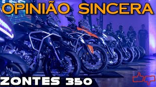 Nova Zontes 350: Moto BOA e BARATA? VALE a PENA? Desempenho, PREÇO, test ride, DEFEITOS, problemas