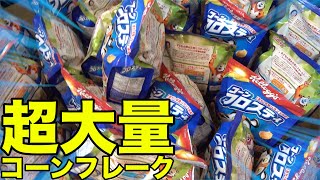 24kgもある超大量コーンフレーク風呂、どうやって片付ける？