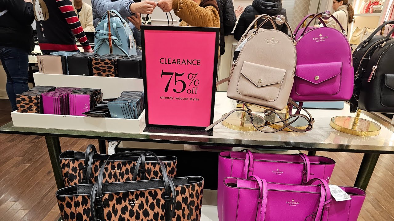KATE SPADE OUTLET! (LATE UPLOAD) UP 75% OFF OF SHOPPING~ BAGS~ WALLET ...
