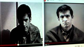 Psycho Ending Reenactment side by side with original footage